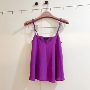 Topshop Purple Cami